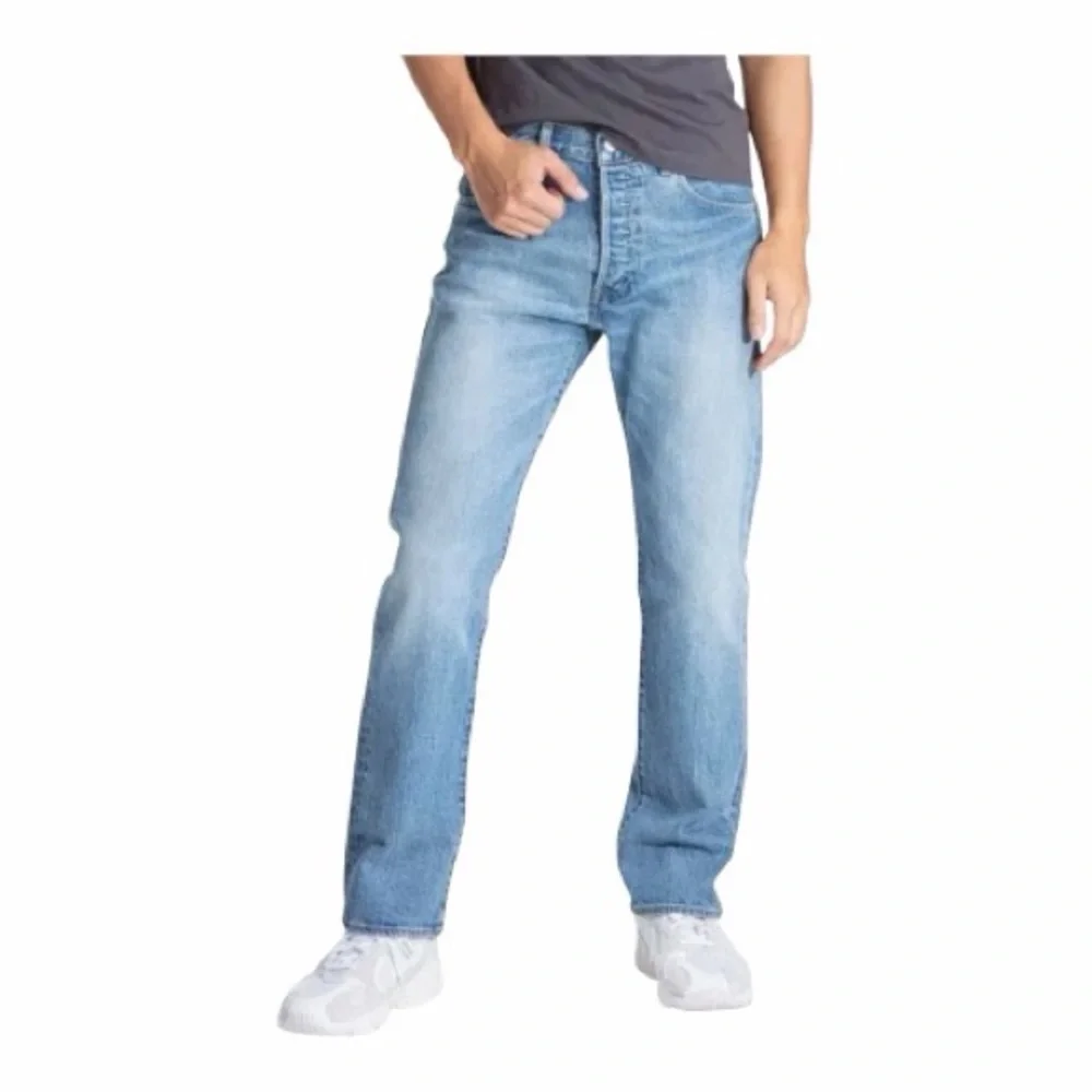 Levi's Premium 501® '93 Straight Fit Stretch Jeans Men's 29x30 Light Wash $89.50